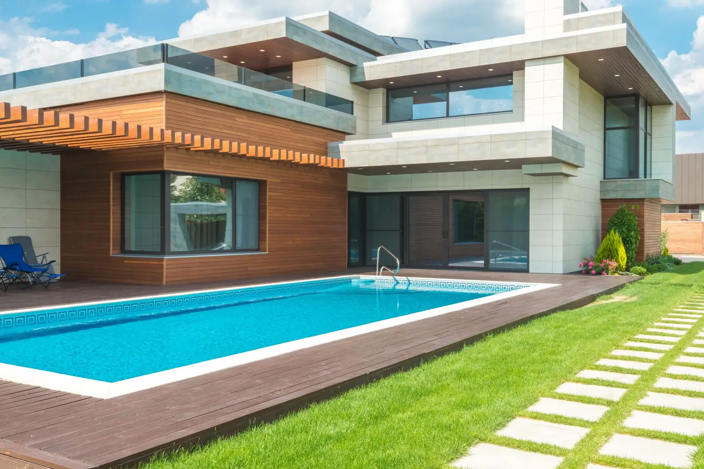 Swimming pool built in Lidcombe North, NSW